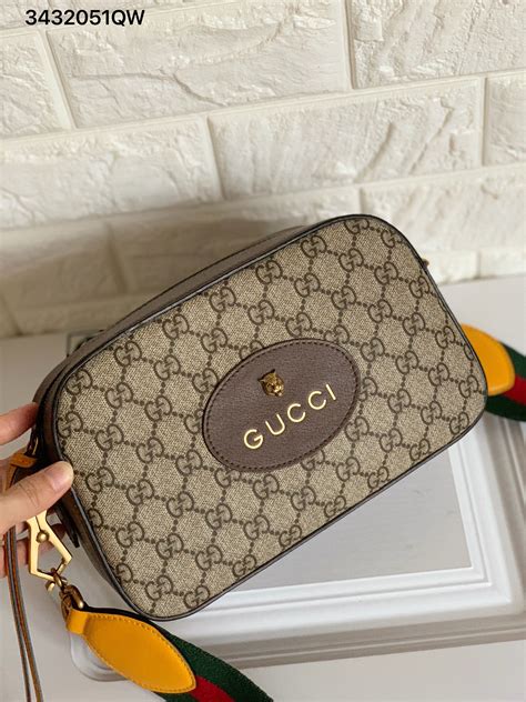 gucci crossbody yellow|authentic gucci crossbody bag unisex.